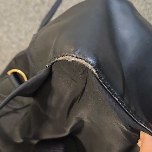 Tory Burch Womens Nylon /Leather details Backpack - Picture 3 of 13